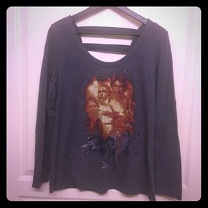 Rock & Republic Star Wars Gray Long Sleeve